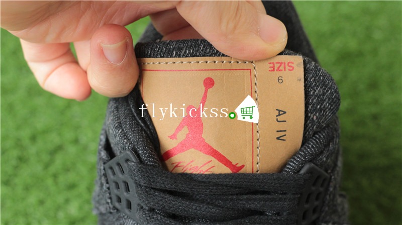 2018 Levi\'s x Air Jordan 4 Black